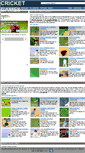 Mobile Screenshot of cricket-games.net
